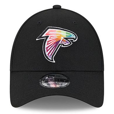 Men's New Era  Black Atlanta Falcons 2023 NFL Crucial Catch 9FORTY Adjustable Hat