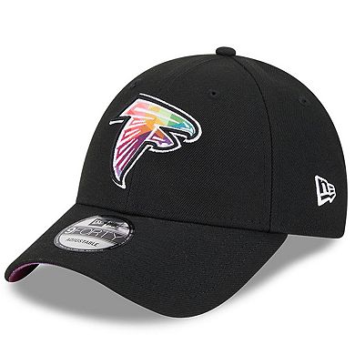 Men's New Era  Black Atlanta Falcons 2023 NFL Crucial Catch 9FORTY Adjustable Hat