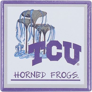 TCU Horned Frogs Four-Pack Coaster Set