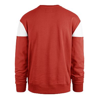 Men's '47 Red Tampa Bay Buccaneers Groundbreaker Onset Pullover Sweatshirt