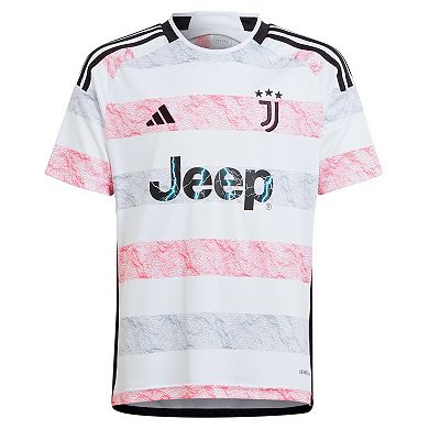 Youth adidas  White Juventus 2023/24 Away Replica Jersey