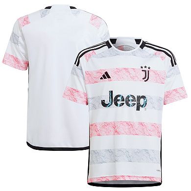 Youth adidas  White Juventus 2023/24 Away Replica Jersey