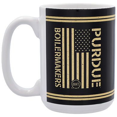 Purdue Boilermakers 15oz. OHT Military Appreciation Mug