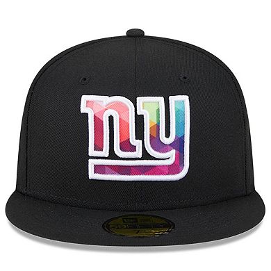 Men's New Era  Black New York Giants 2023 NFL Crucial Catch 59FIFTY Fitted Hat