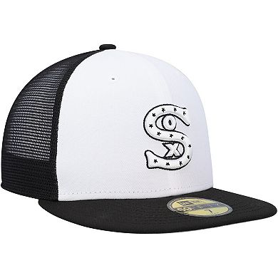 Men's New Era White/Black Chicago White Sox 2023 On-Field Batting Practice 59FIFTY Fitted Hat