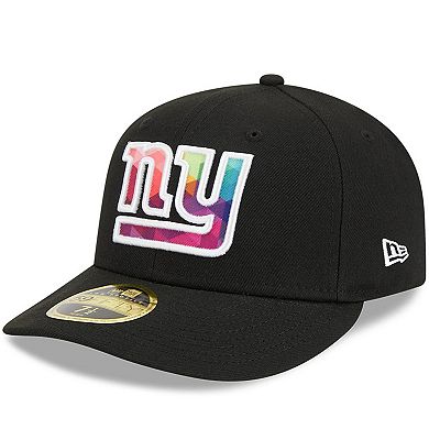 Men's New Era  Black New York Giants 2023 NFL Crucial Catch Low Profile 59FIFTY Fitted Hat