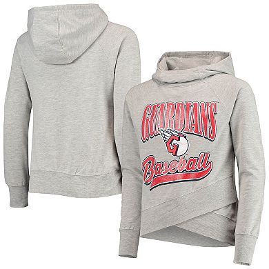 Youth Heathered Gray Cleveland Guardians America's Team Pullover Hoodie