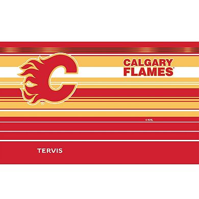 Tervis Calgary Flames 20oz. Hype Stripes Stainless Steel Tumbler