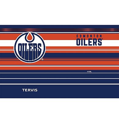 Tervis Edmonton Oilers 20oz. Hype Stripes Stainless Steel Tumbler