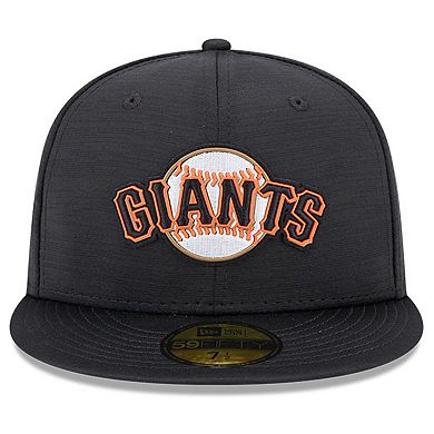 Men's New Era  Black San Francisco Giants 2023 Clubhouse 59FIFTY Fitted Hat