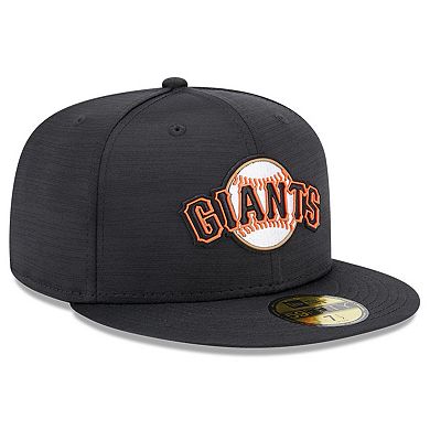 Men's New Era  Black San Francisco Giants 2023 Clubhouse 59FIFTY Fitted Hat