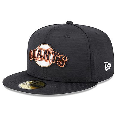 Men's New Era  Black San Francisco Giants 2023 Clubhouse 59FIFTY Fitted Hat