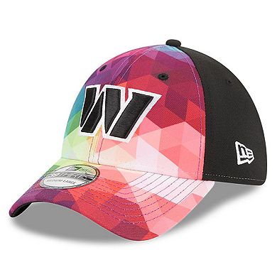 Men's New Era  Pink Washington Commanders 2023 NFL Crucial Catch 39THIRTY Flex Hat