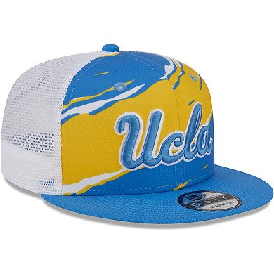 Men's New Era Blue UCLA Bruins Tear Trucker 9FIFTY Snapback Hat