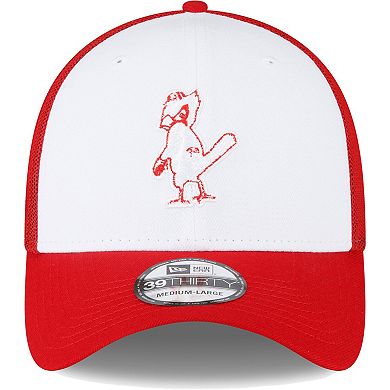 Men's New Era  Red/White St. Louis Cardinals 2023 On-Field Batting Practice 39THIRTY Flex Hat