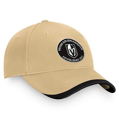 Men's Fanatics Branded Gold Vegas Golden Knights Fundamental Adjustable Hat