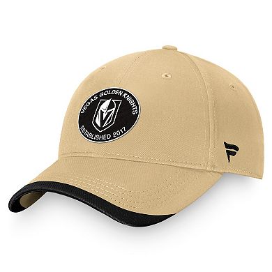 Men's Fanatics Branded Gold Vegas Golden Knights Fundamental Adjustable Hat