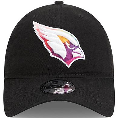 Men's New Era  Black Arizona Cardinals 2023 NFL Crucial Catch 9TWENTY Adjustable Hat