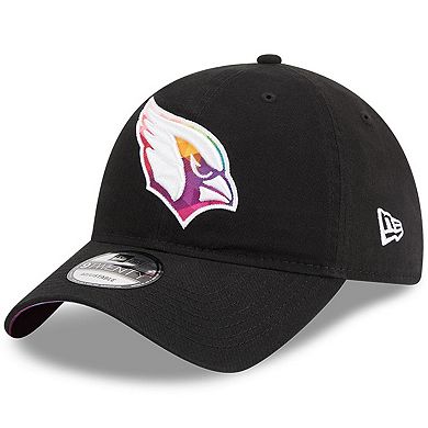 Men's New Era  Black Arizona Cardinals 2023 NFL Crucial Catch 9TWENTY Adjustable Hat