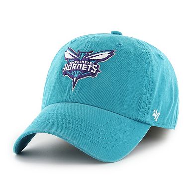 Men's '47 Teal Charlotte Hornets  Classic Franchise Fitted Hat