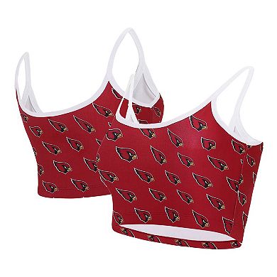 Women's Concepts Sport Cardinal Arizona Cardinals Gauge Lounge Bralette