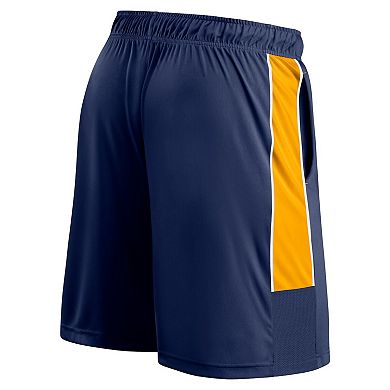 Men's Fanatics Branded Navy Denver Nuggets Game Winner Defender Shorts
