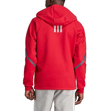 Men's adidas Red Toronto FC 2024 Anthem Travel Full-Zip Jacket
