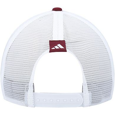 Men's adidas Maroon Texas A&M Aggies Phrase Foam Front Trucker Adjustable Hat