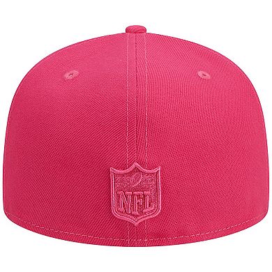 Men's New Era Pink Tennessee Titans Color Pack 59FIFTY Fitted Hat