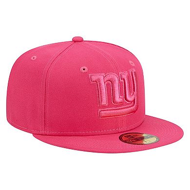 Men's New Era Pink New York Giants Color Pack 59FIFTY Fitted Hat