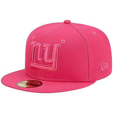 Men's New Era Pink New York Giants Color Pack 59FIFTY Fitted Hat