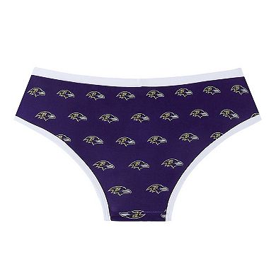Women's Concepts Sport Purple Baltimore Ravens Gauge Allover Print Knit Panties