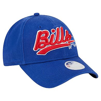 Women's New Era  Royal Buffalo Bills Cheer 9FORTY Adjustable Hat