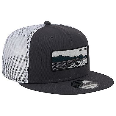 Men's New Era Black/White Austin FC Outdoor Trucker 9FIFTY Snapback Hat