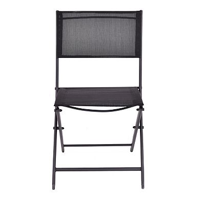 Set of 4 Outdoor Patio Folding Chairs