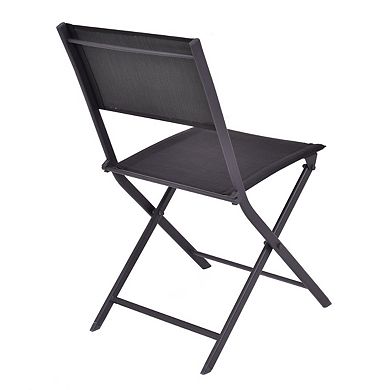 Set of 4 Outdoor Patio Folding Chairs