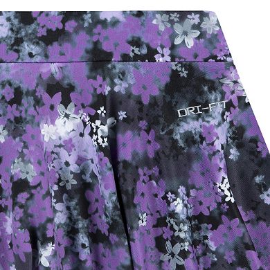 Girls 4-6x Nike Floral Pullover Sweatshirt & Dri-FIT Skort 2-piece Set