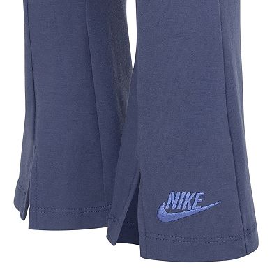 Girls 4-6x Nike Swoosh Hoodie & Flared Leggings 2-piece Set