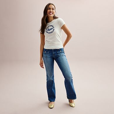 Juniors’ Aeropostale Crewneck Graphic Tee