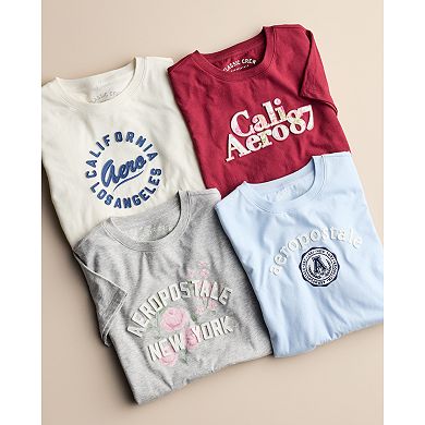 Juniors’ Aeropostale Crewneck Graphic Tee