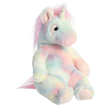 Aurora Large Multicolor Sluuumpy 15" Da Rainbow Unicorn Cozy Stuffed Animal