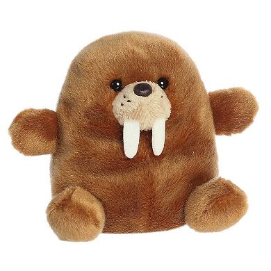 Aurora Mini Brown Palm Pals 5" Waldo Walrus Adorable Stuffed Animal