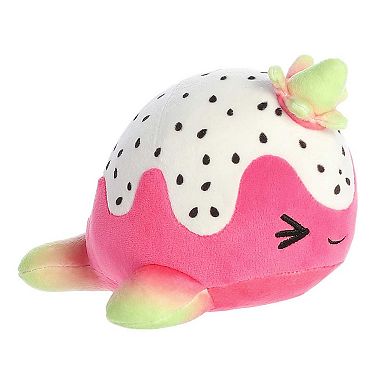 Aurora Small Pink Tasty Peach 7" Dragon Fruit Nomwhal Enchanting Stuffed Animal