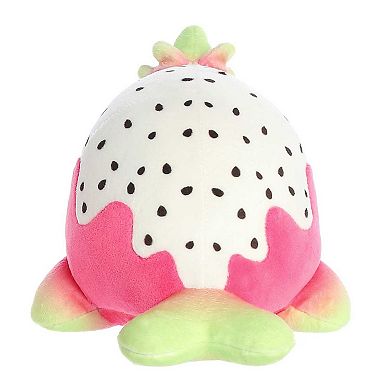 Aurora Small Pink Tasty Peach 7" Dragon Fruit Nomwhal Enchanting Stuffed Animal