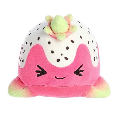 Aurora Small Pink Tasty Peach 7" Dragon Fruit Nomwhal Enchanting Stuffed Animal