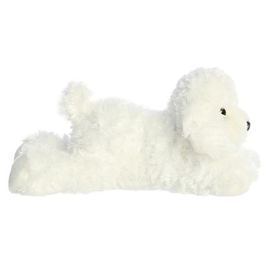 Aurora Medium White Flopsie 12" Bonita Adorable Stuffed Animal