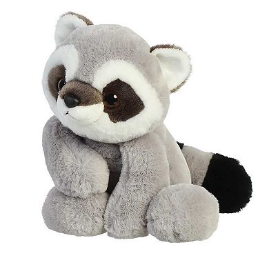 Aurora Medium Gray Flopsie 12" Roy Raccoon Adorable Stuffed Animal