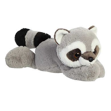 Aurora Medium Gray Flopsie 12" Roy Raccoon Adorable Stuffed Animal