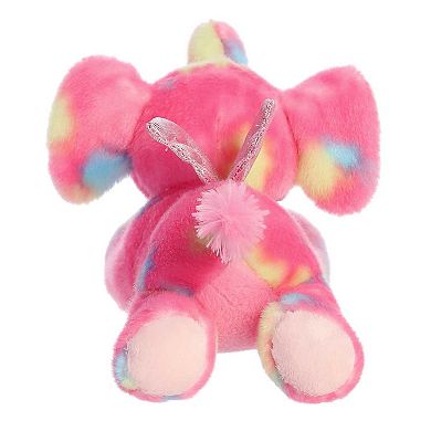 Aurora Small Pink Bright Fancies 7" Candyapple Elephant Vibrant Stuffed Animal