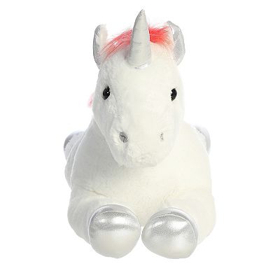 Aurora Large White Super Flopsie 27" Velvet Swirls Unicorn Adorable Stuffed Animal